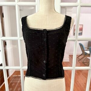 Dazy Textured Vest/Tank